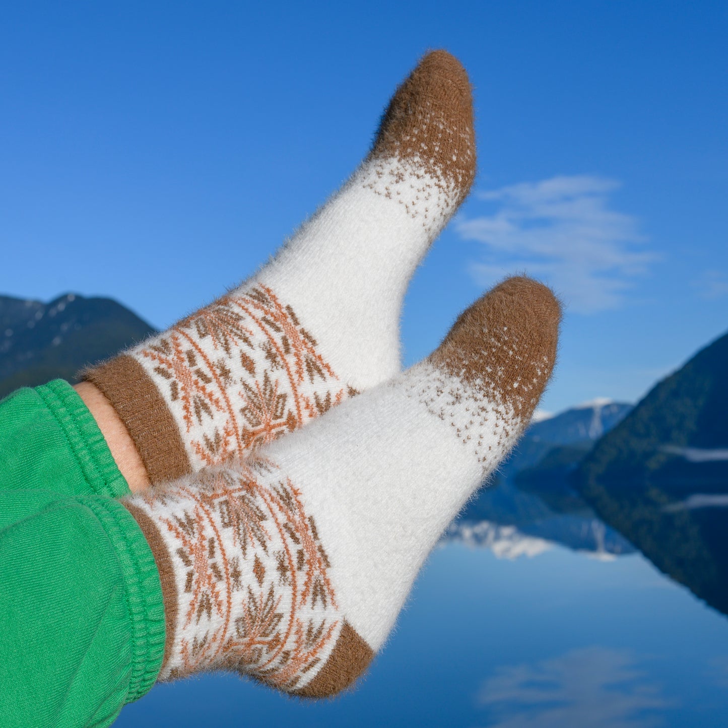 Nix Brown - Ultra Soft Crew Socks | Wool & Bamboo