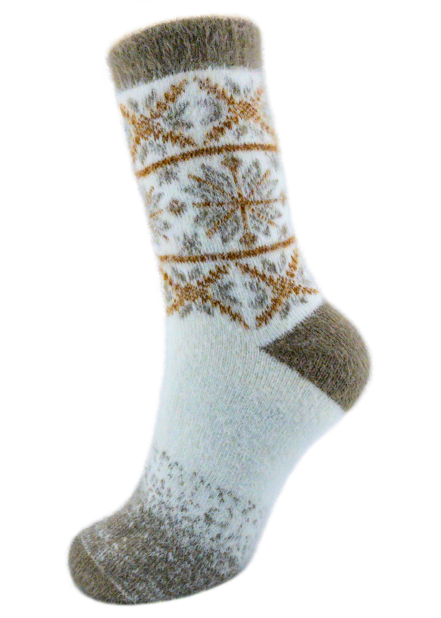 Nix Gray - Ultra Soft Crew Socks | Wool & Bamboo