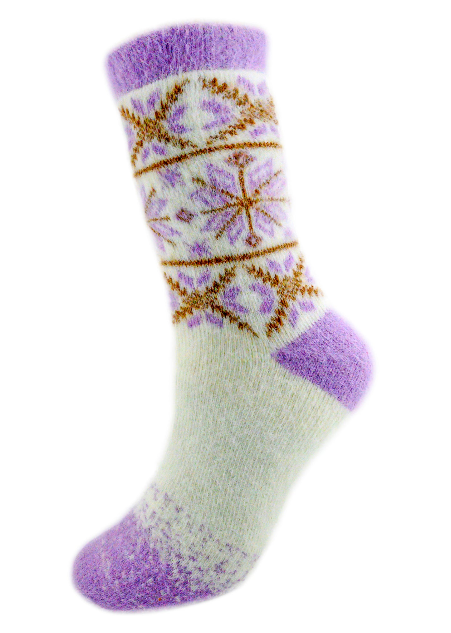 Nix Lavender - Ultra Soft Crew Socks | Wool & Bamboo