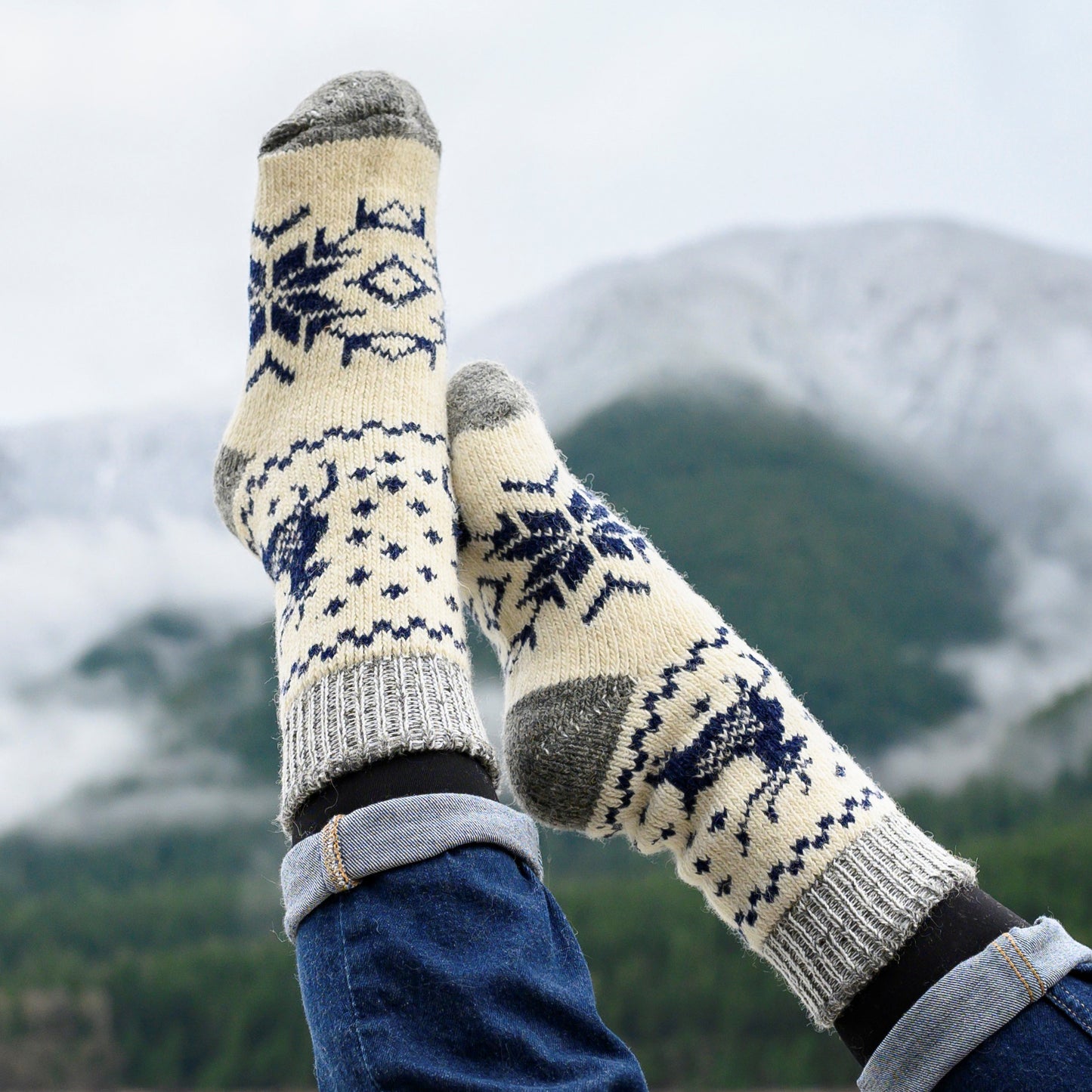 Blanca - Warm Dry-Foot Crew Socks | Pure Wool