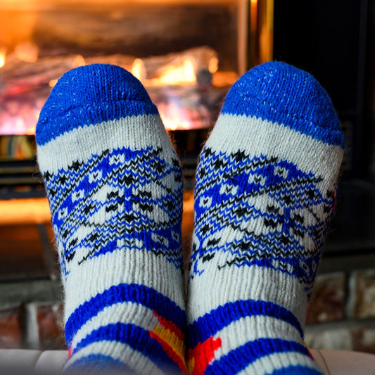 Capitol - Warm Dry-Foot Crew Socks | Pure Wool