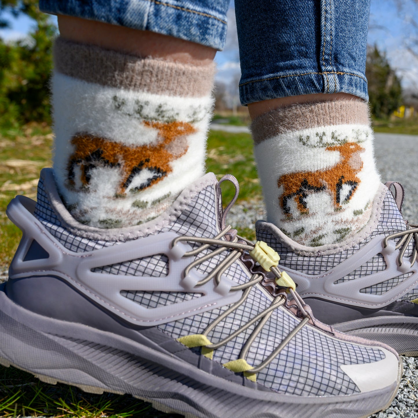Clover - Ultra Soft Crew Socks | Wool & Bamboo