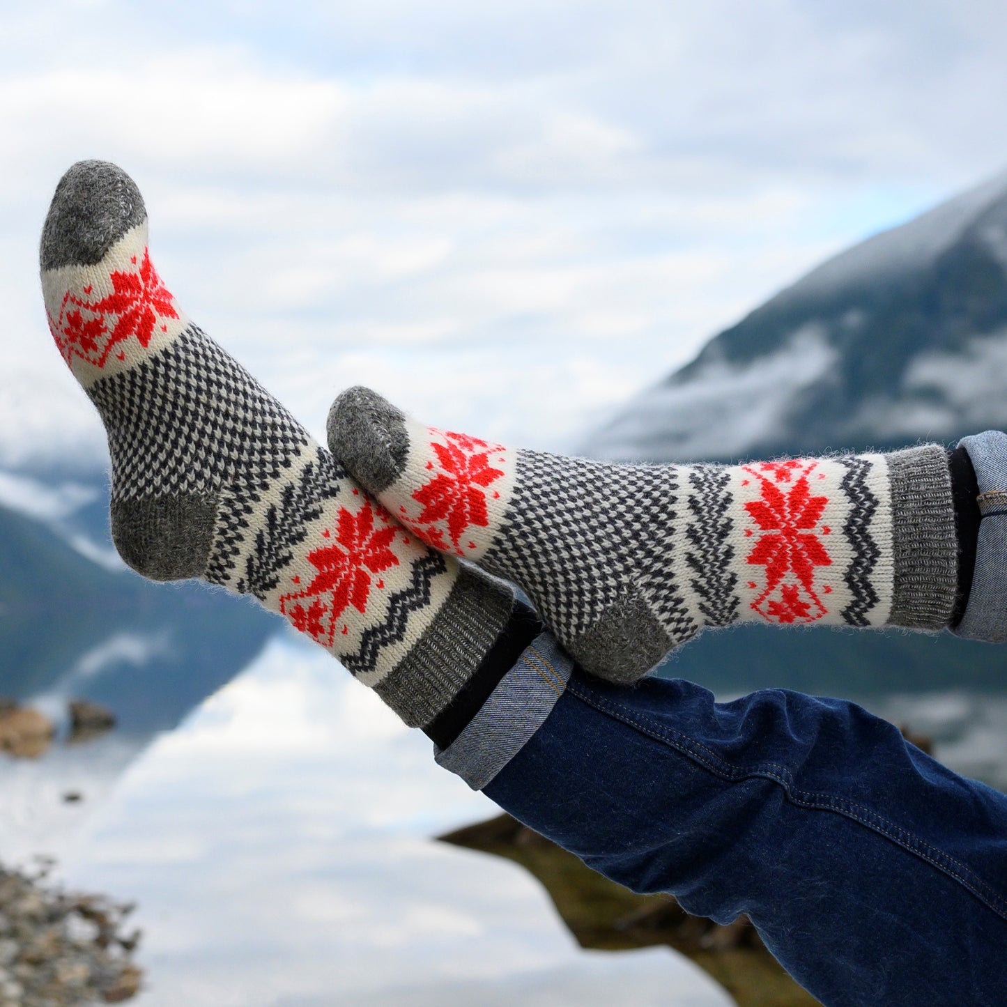 Ilex - Warm Dry-Foot Crew Socks | Pure Wool