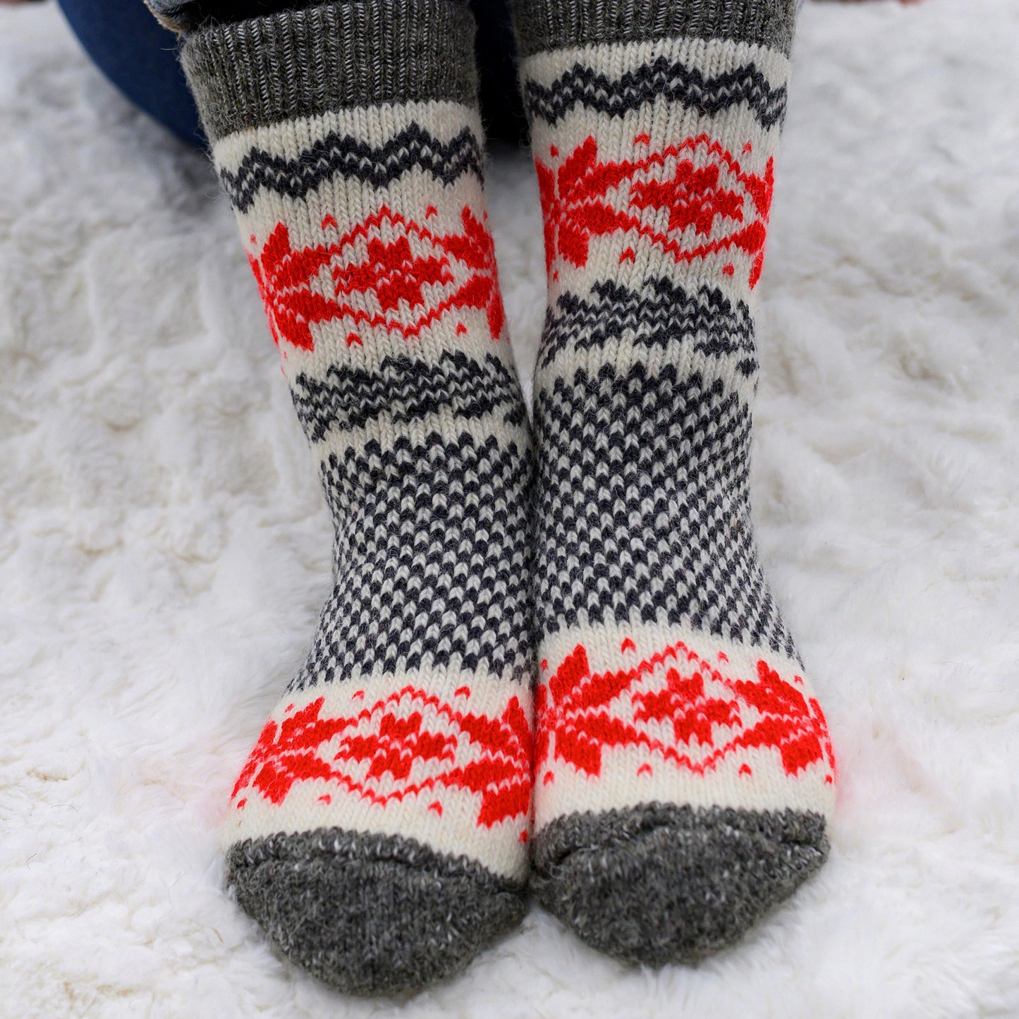 Ilex - Warm Dry-Foot Crew Socks | Pure Wool