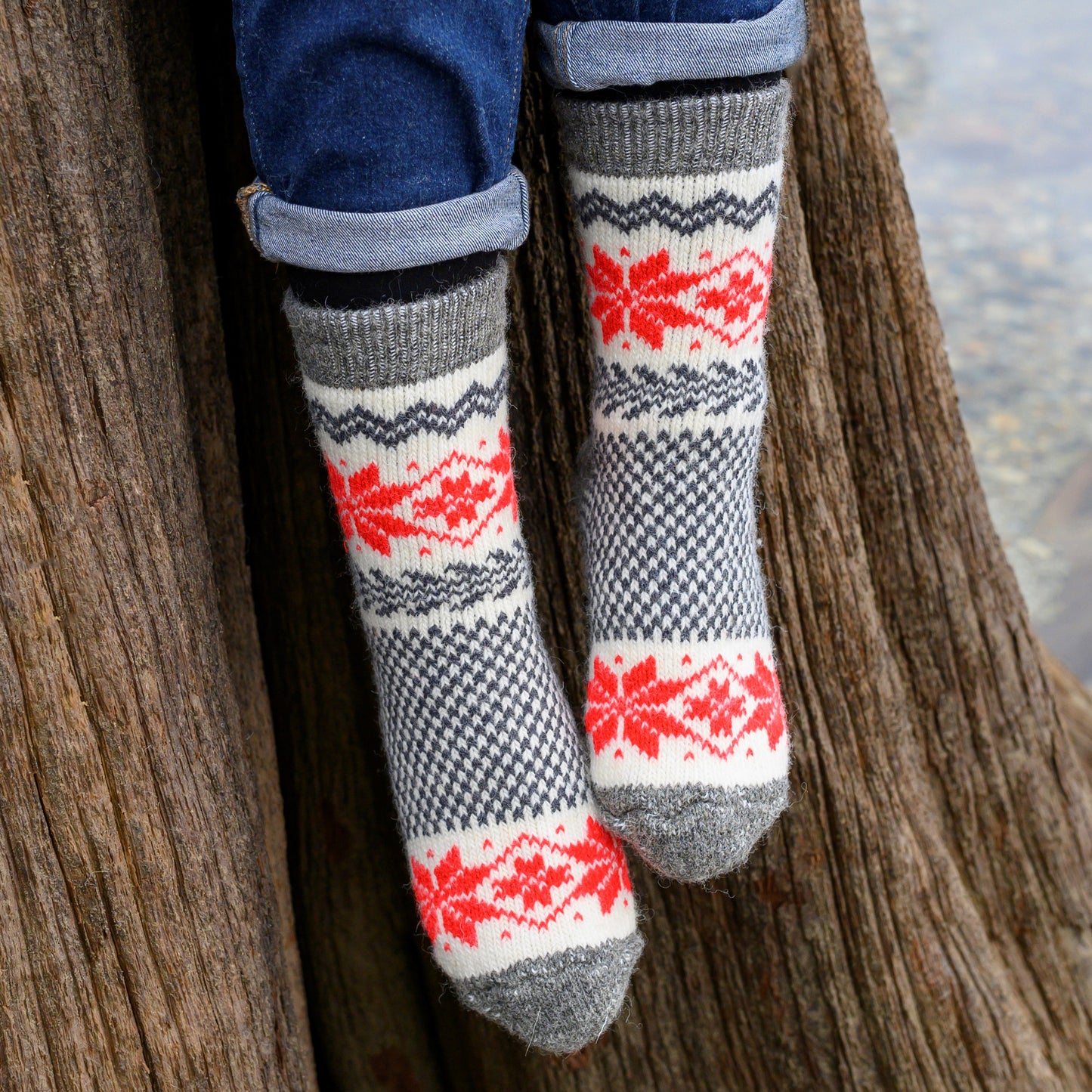 Ilex - Warm Dry-Foot Crew Socks | Pure Wool