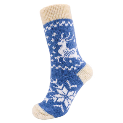 Lilium - Warm Dry-Foot Crew Socks | Pure Wool