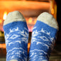 Lilium - Warm Dry-Foot Crew Socks | Pure Wool
