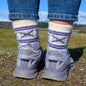 Malta Lavender - Ultra Soft Crew Socks | Wool & Bamboo