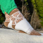 Nix Brown - Ultra Soft Crew Socks | Wool & Bamboo
