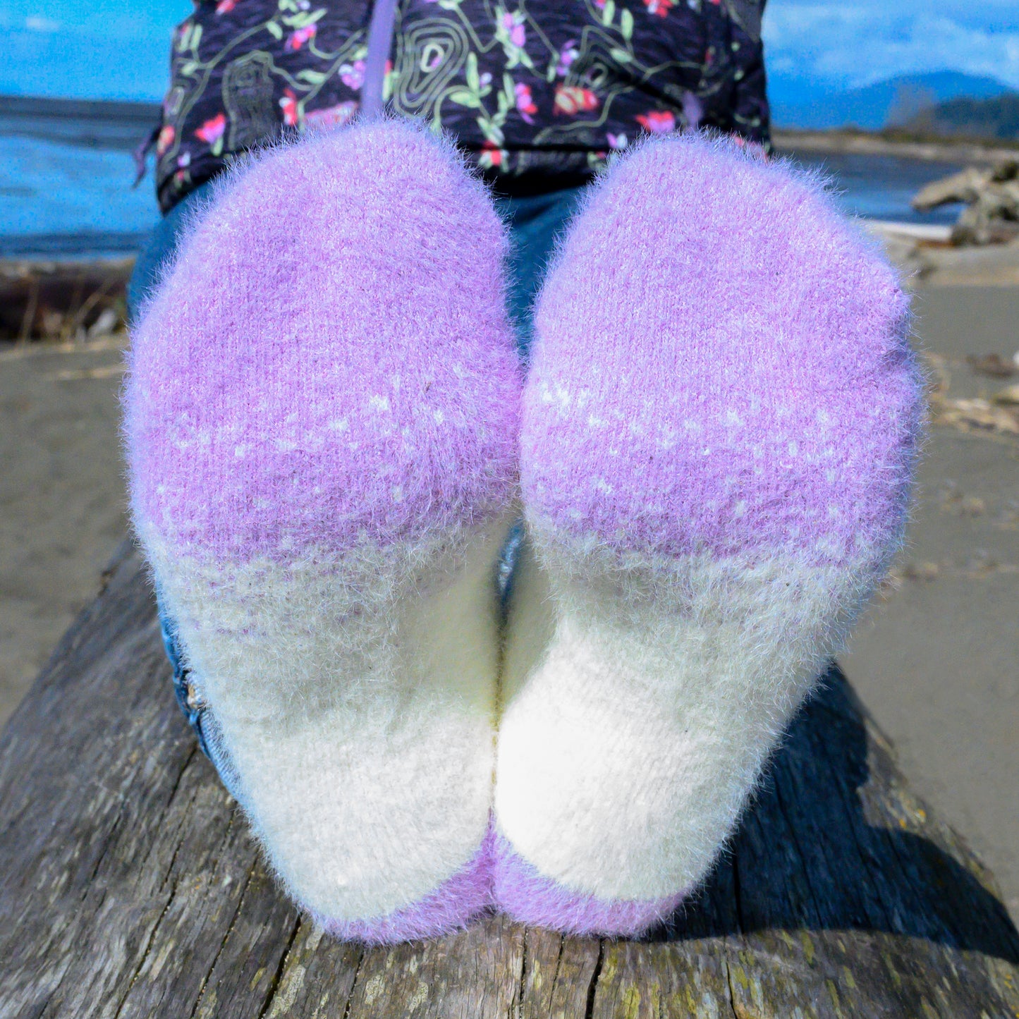 Nix Lavender - Ultra Soft Crew Socks | Wool & Bamboo