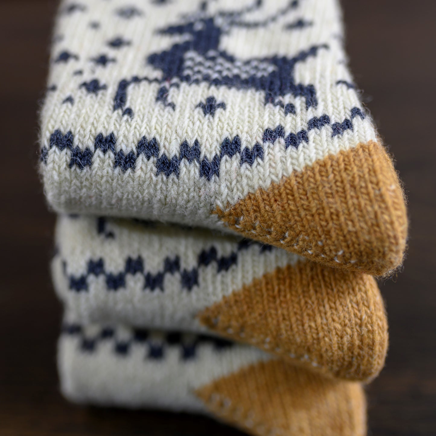 Polana - Warm Dry-Foot Crew Socks | Pure Wool