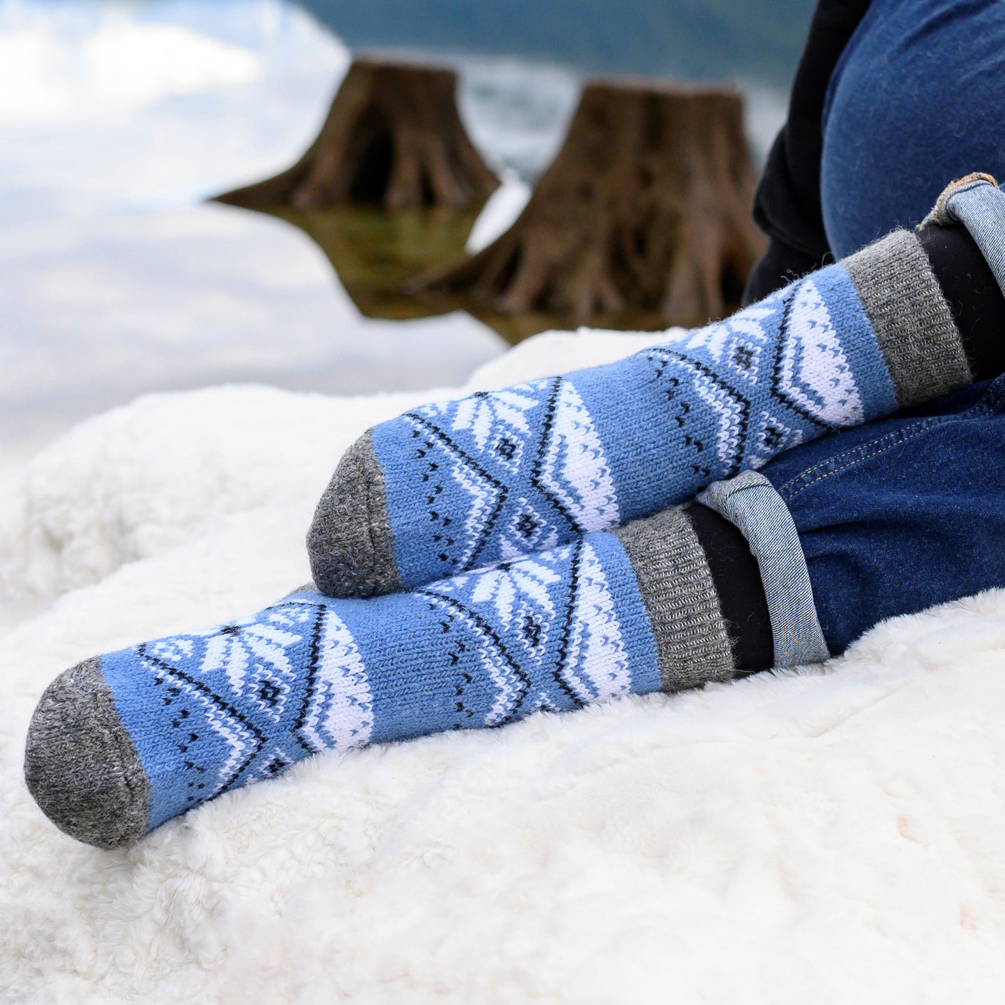 Rubus - Warm Dry-Foot Crew Socks | Pure Wool