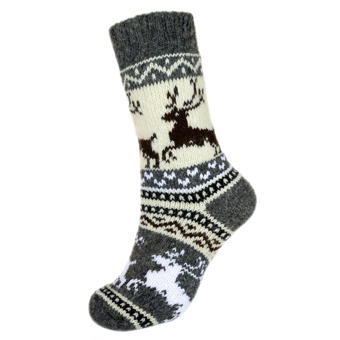 Viola - Warm Dry-Foot Crew Socks | Pure Wool